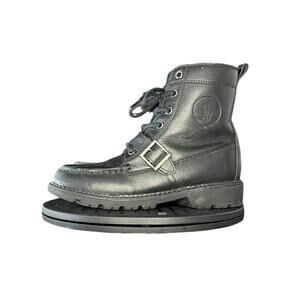 ***SOLD*** Boys Polo Ralph Lauren Ranger Hi Leather Casual Boots Size 1.5 B6